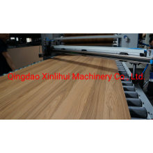 Joint The Sliced Red Oak Veneer to Panels by Normal Wood_Machine for Wooden Furniture Dining Table